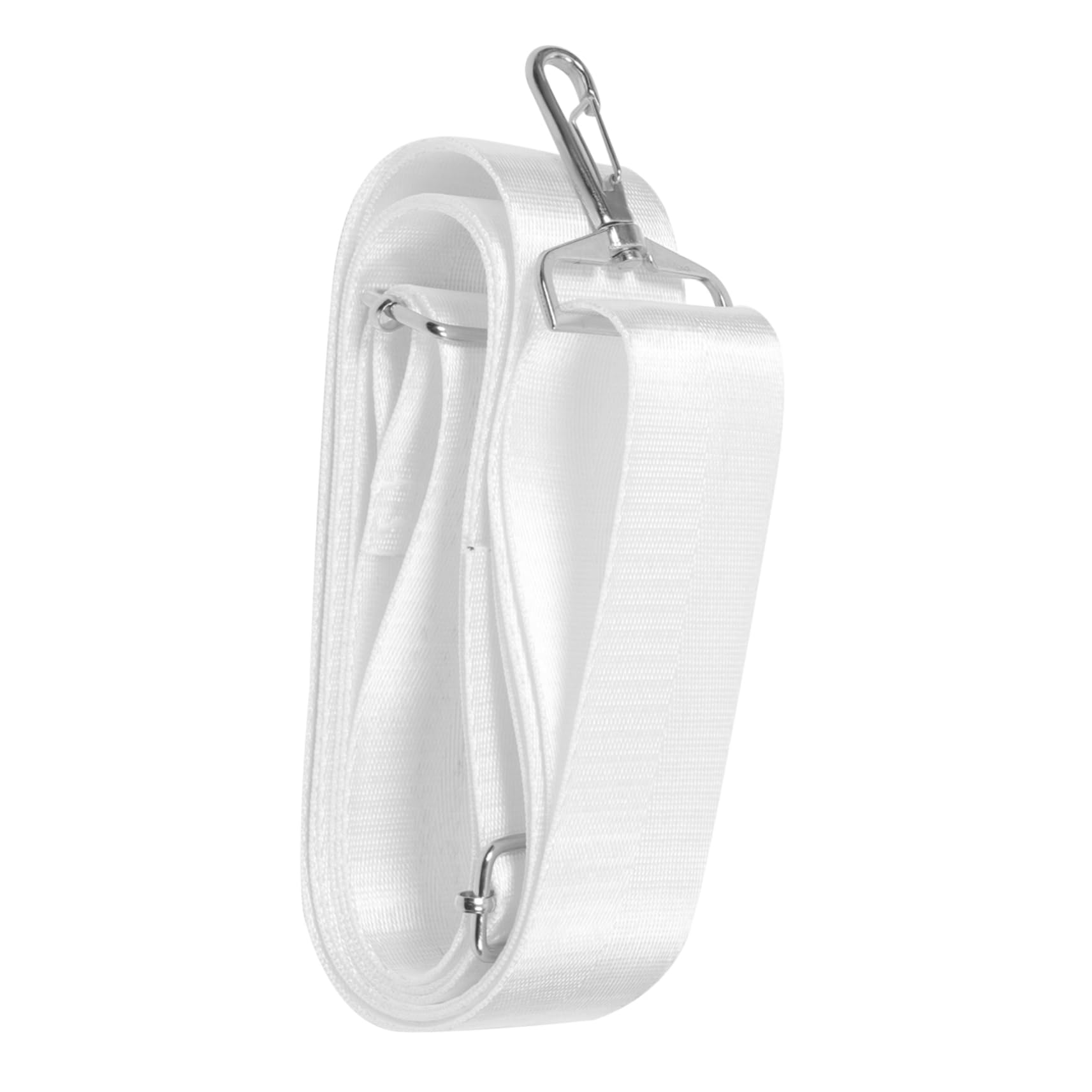 BESTonZON Cintura a rete da tennis accessori per campi da tennis reti da tennis cinghia per rete da tennis portatile cinghie per rete da tennis regolabili rete sportiva nylon bianca