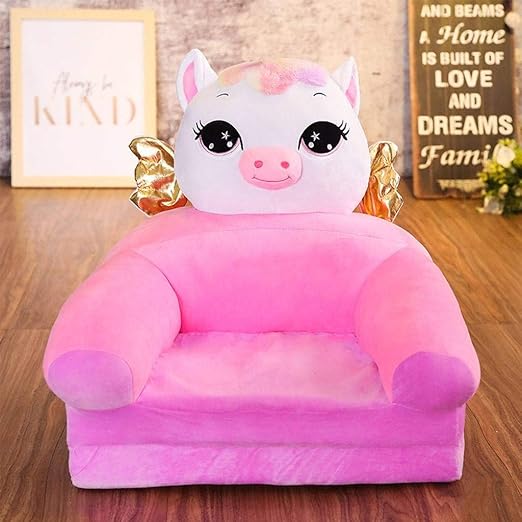 Amazon こども リクライニングチェア ソファー ひとり 折りたたみ式 ソファースツール 漫画 ソファベッド 少年 少女 小さなソファ いす のために適した 子供部屋 ゲーム室 子供の贈り物 ユニコーン 80x50x55cm 31xx22inch カウンターチェア オンライン通販