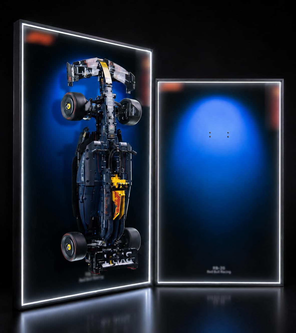 Display Wallboard with Led Light for Lego Technic 42206 RB20