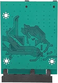 Sd Card to Sata Adapter PCB, 22Mbs Fast Transmission Convert Sd, Sdhc, Sdxc, and Mmc Memory Card to 2.5In 7 15P Sata Converter Adapter