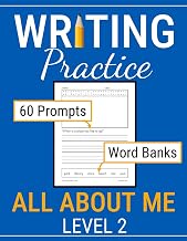 Writing Sentences Workbook for Kids: Homeschool Writing Practice, All About Me Question Journal, Grades 1 & 2, Ages 6-8
