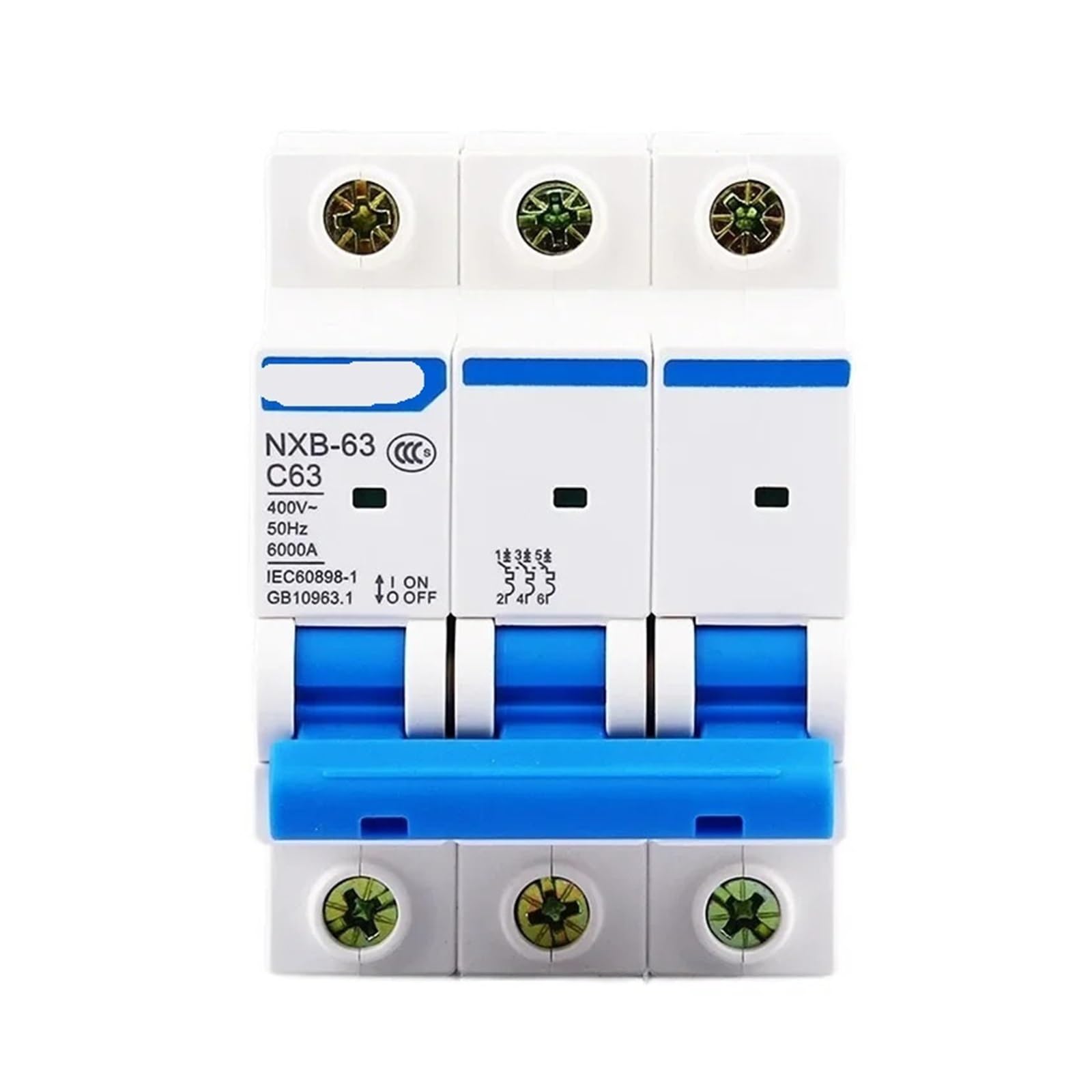 Disjoncteur miniature protégeant vos circuits contre la surcharge 3P 40A