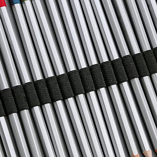 Lbxgap Portable Colored Pencil Case Pu Pencil Case Slot Holds 250 Slots Colored Pencil Case Organizer With Zipper For Prismacolor Watercolor Pencils, Crayola Colored Pencils, Marco Pencils #TOP1