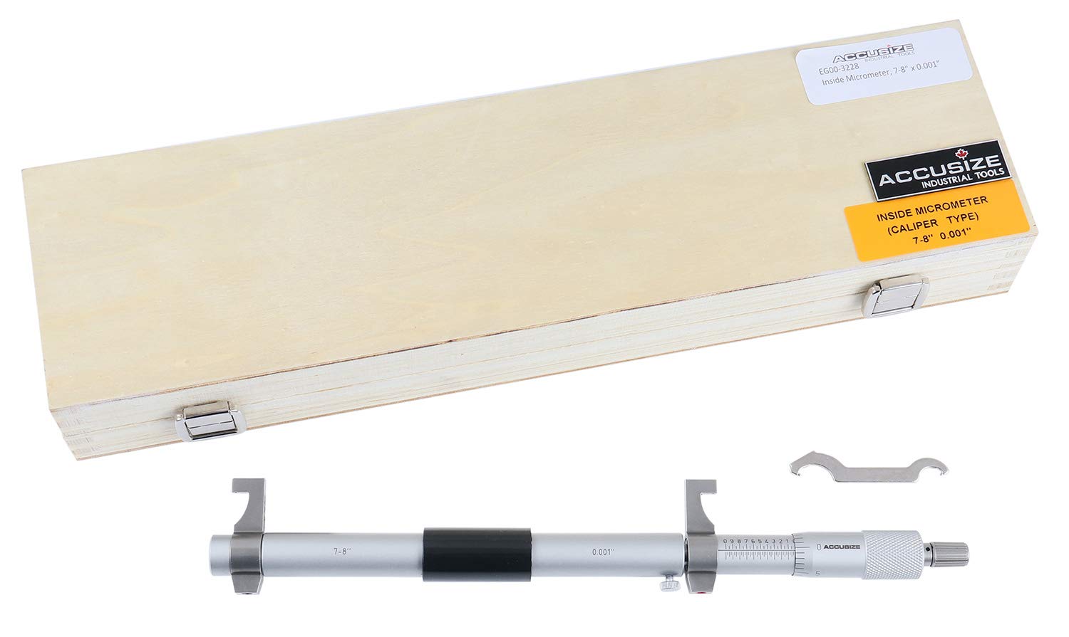 Accusize Inside Micrometer - 0.2-1.2" -16