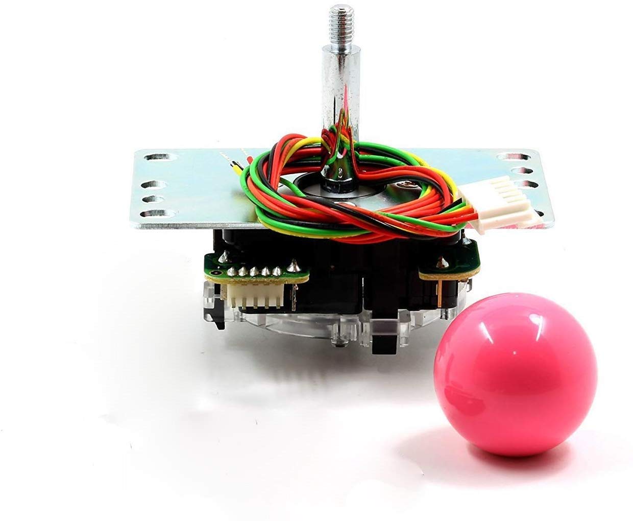 Amazon.com: SANWA JLF-TP-8YT Arcade Joystick (Pink Ball Top