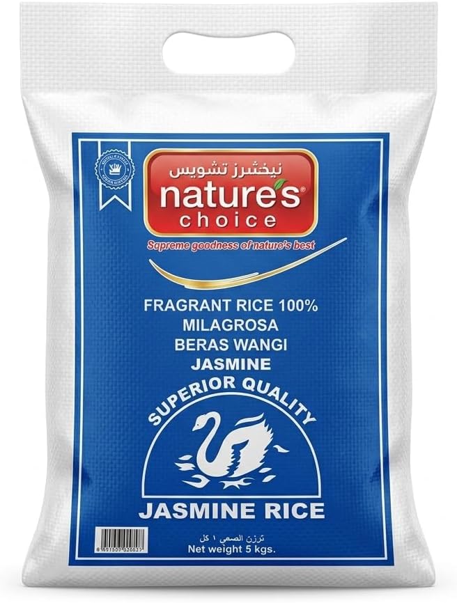 Natures Choice Thai Jasmine Rice - 5 Kg White