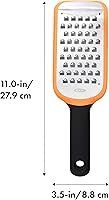 Vista 2 de OXO Good Grips - Rallador grueso grabado, color naranja