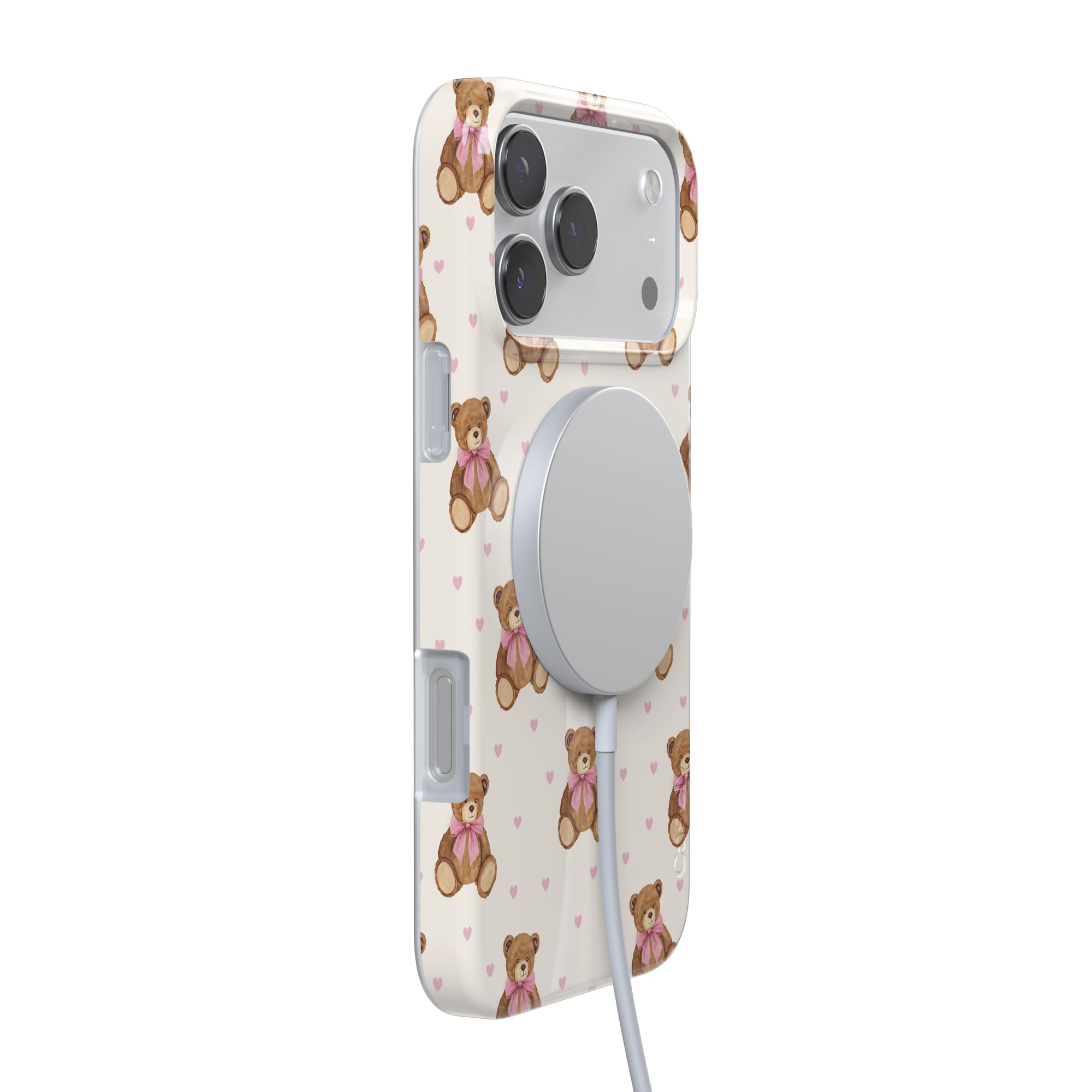 Party Teddy Bears ミラーケース iPhone 17用 Amazon.com: Casely iPhone 17 Pro Max Case | Cuddle Up | Teddy Bear
