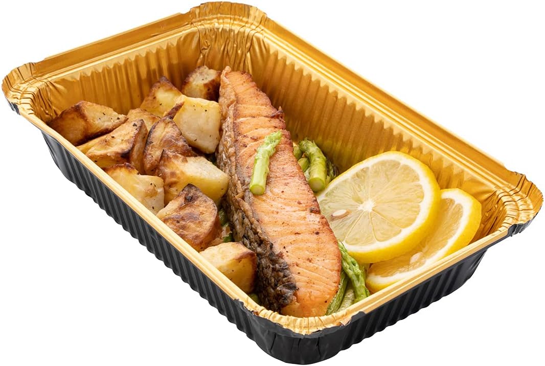Buy Foil Lux 27 Ounce Foil Pans, 200 Recyclable Aluminum Take Out
