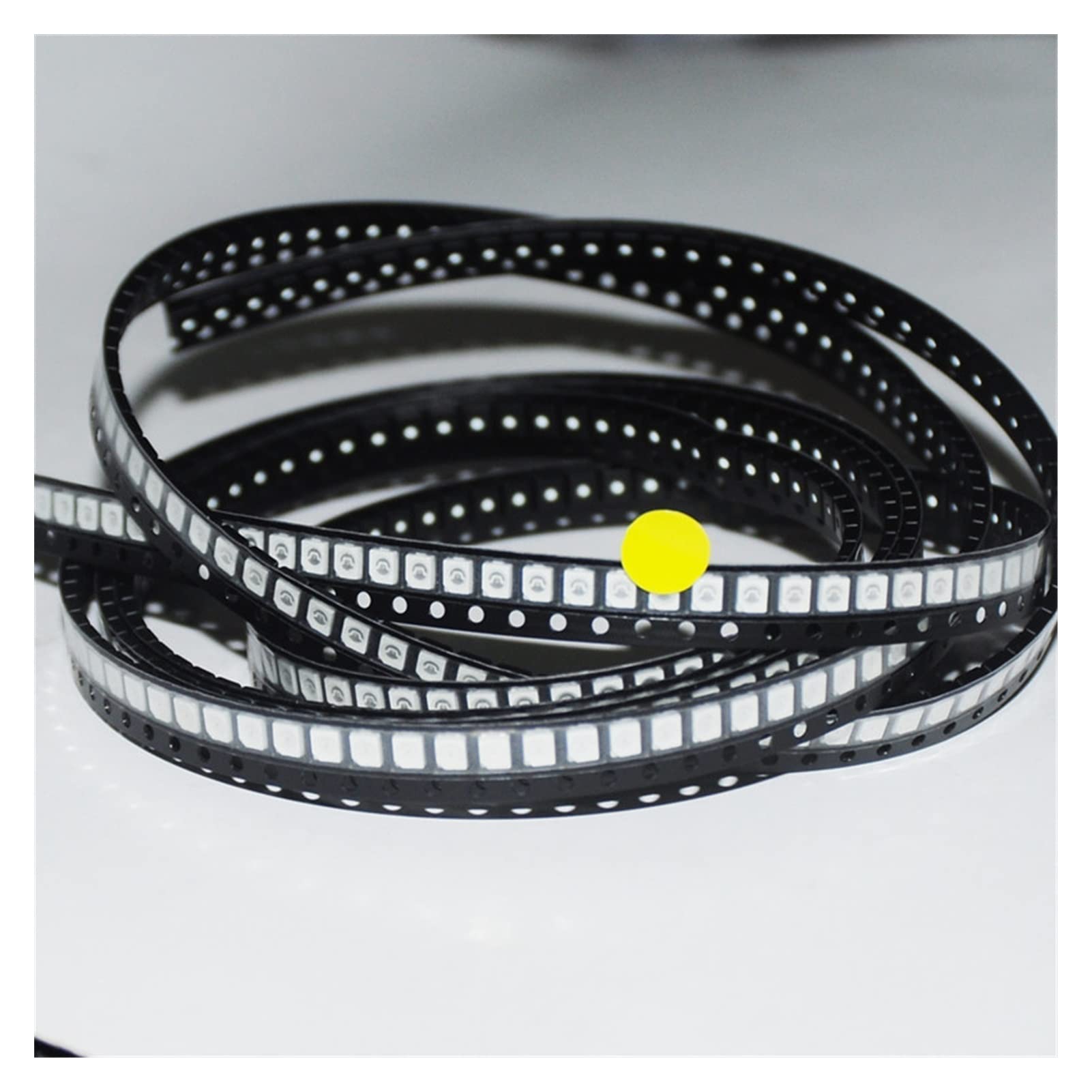 Diodes 1000pcs SMD LED Diodes 3528 1210 Light-Emitting-Diode White Red Green Blue Yellow RGB UV 3528 SMD Diodo Lamp Bead Brightness DIY (Color : Green) (Yellow)
