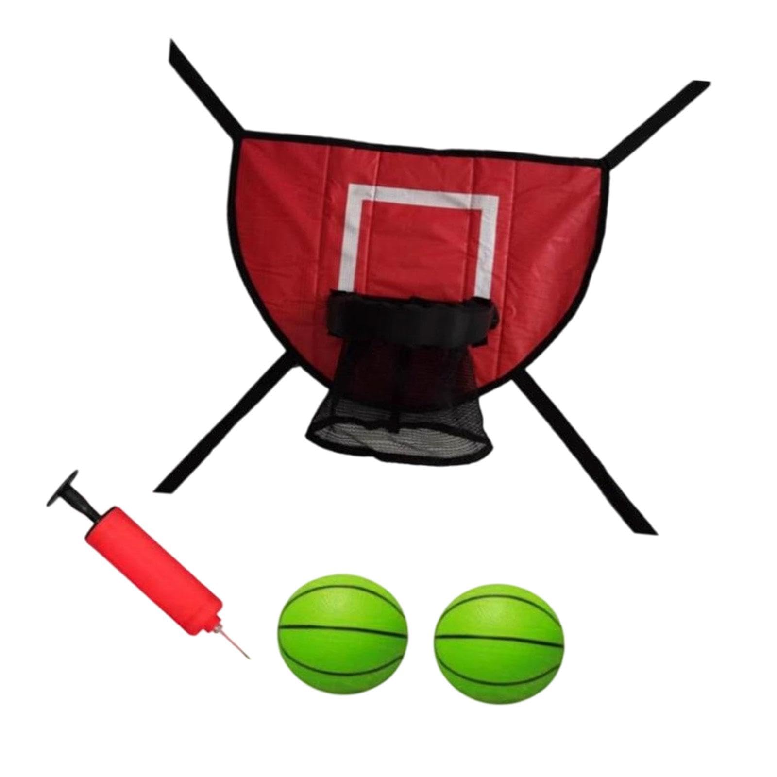 THE STYLE SUTRA® Basketball Hoop for Trampoline Sturdy for Dunking Waterproof Basketball Goal red | Sporting Goods | Team Sports | Basketball | Backboard Systems-image-12