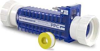 PPC1 Salt Cell Compatible with Autopilot Pool Pilot Digital System -5 Titanium Blades, Fits 28K -40K Gallon Pools Replaces PPC1,RC-35/22, RC -5,SC- 36, AP-150
