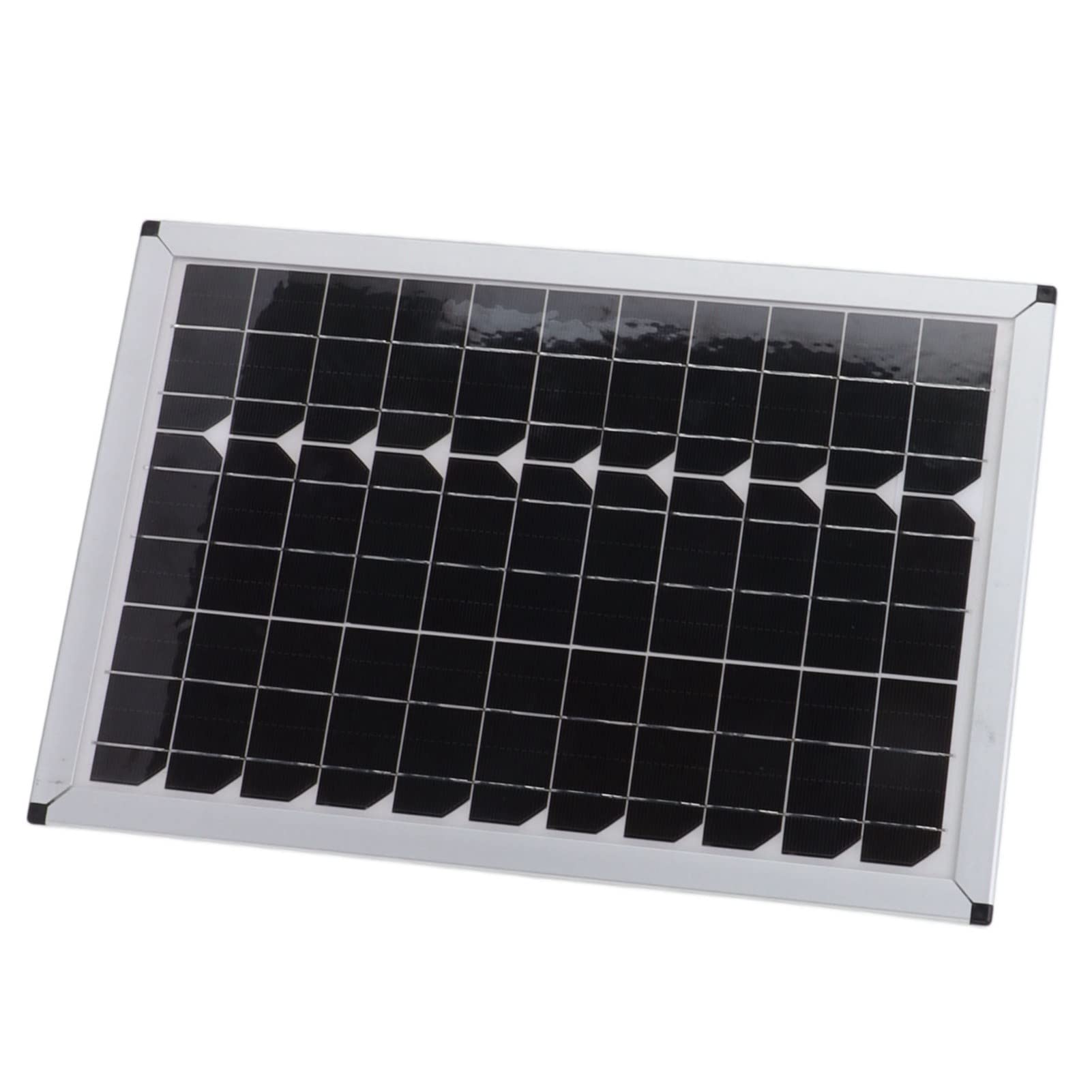 Caricabatterie Solare, Pannello Solare 100W 18V Silicio Monocristallino per Esterno