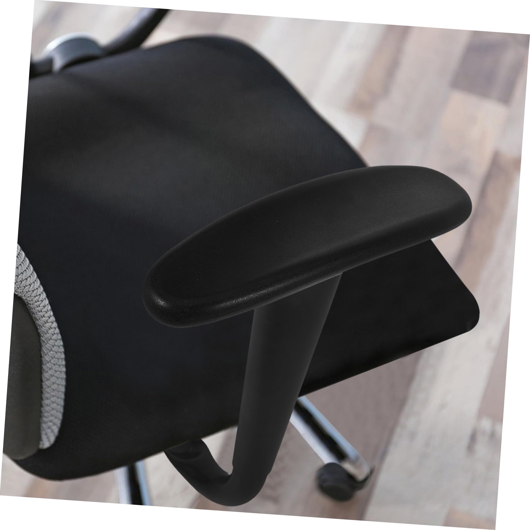HOMSFOU 2Juegos Reposabrazos PU para Silla de Oficina y Gaming Almohadillas para Reposabrazos Ergonómicos Accesorios para Sillas de Oficina y Escritorio Compatibles Mayoría Sillas
