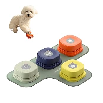 犬用 会話ボタン 音声ボタン ベル コミュニケーション しつけ訓練 ペット 楽天市場】犬用 録音ボタン 会話ボタン 音声ボタン ベル