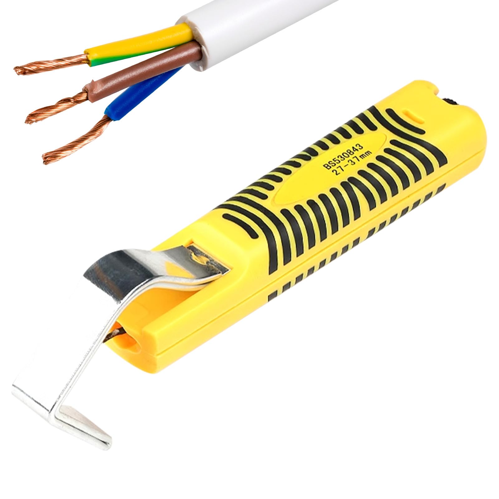 Dénudeur De Câbles UNITEC - Pour Câbles Ronds Et Coaxiaux (RG59/RG6) - Lame Acier Carbone