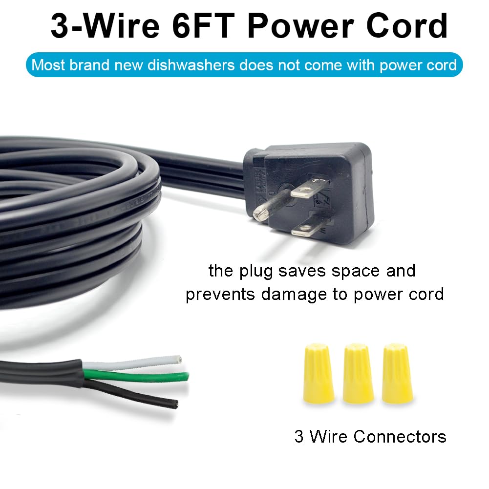 TT FLEX Universal Dishwasher Installation Kit,8 Ft