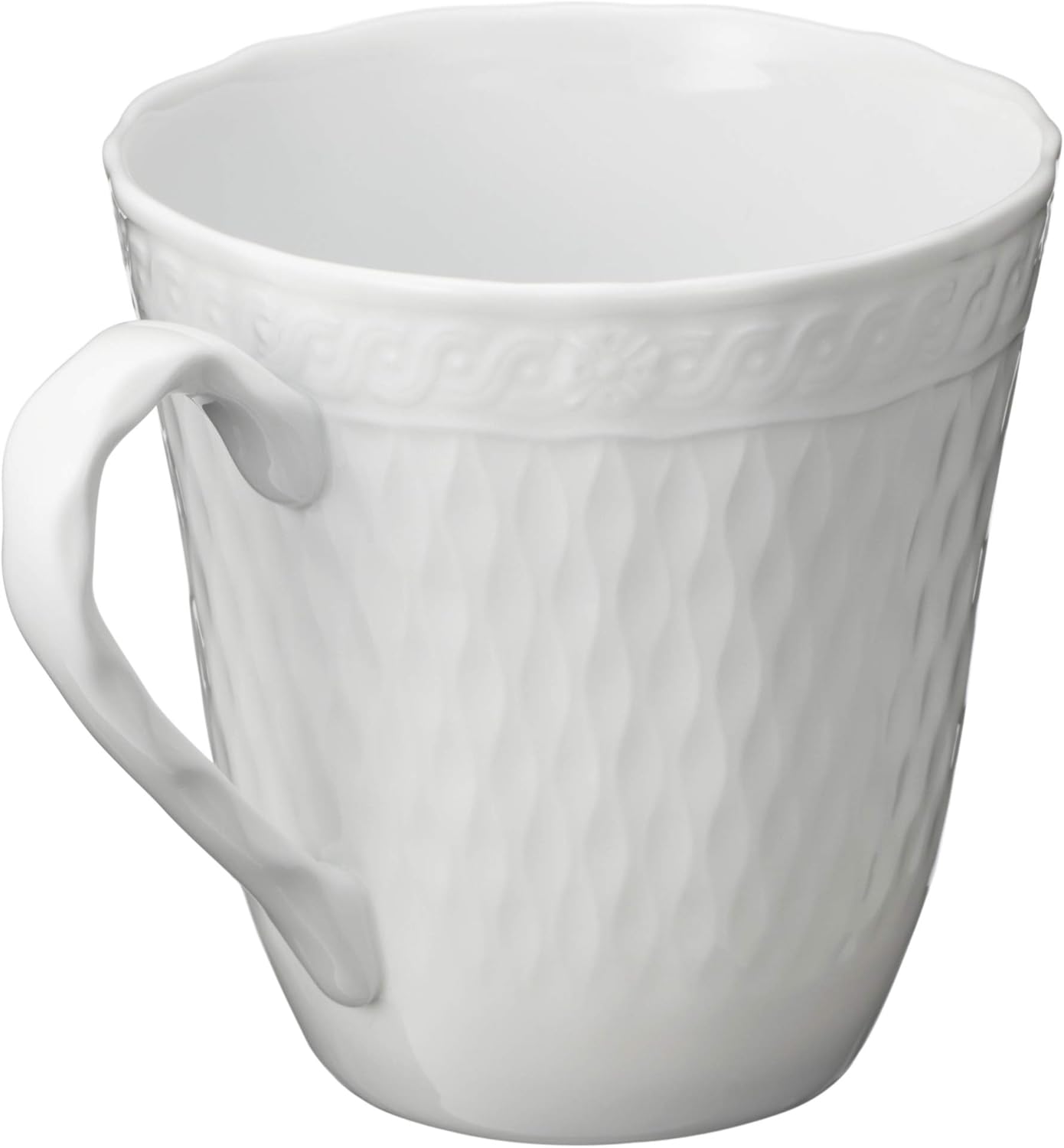 Noritake Mug (pair set) 300cc Cher Blanc microwavable dishwasher corresponding two fine porcelain (premium white) P94855 / 1655