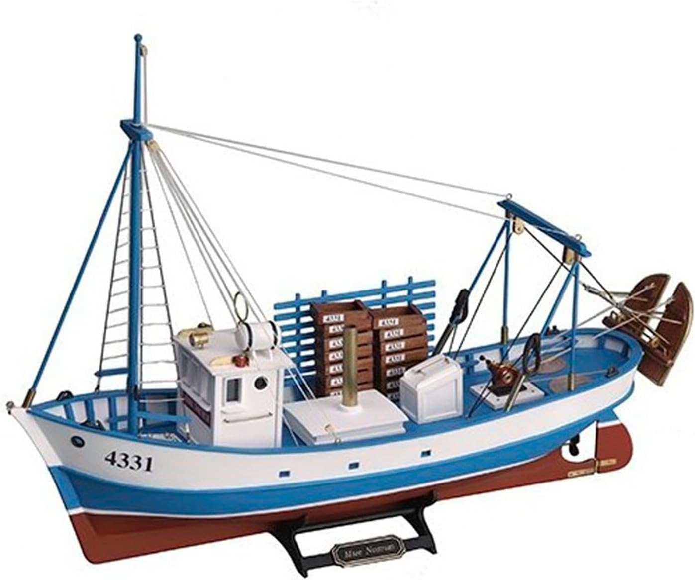 Artesania Latina – Wooden Ship Model Kit – Spaniard and Mediterranean Fishing Boat, Trawler Mare Nostrum – Model 20100N, 1:35 Scale – Models to Assemble – Intermediate Level