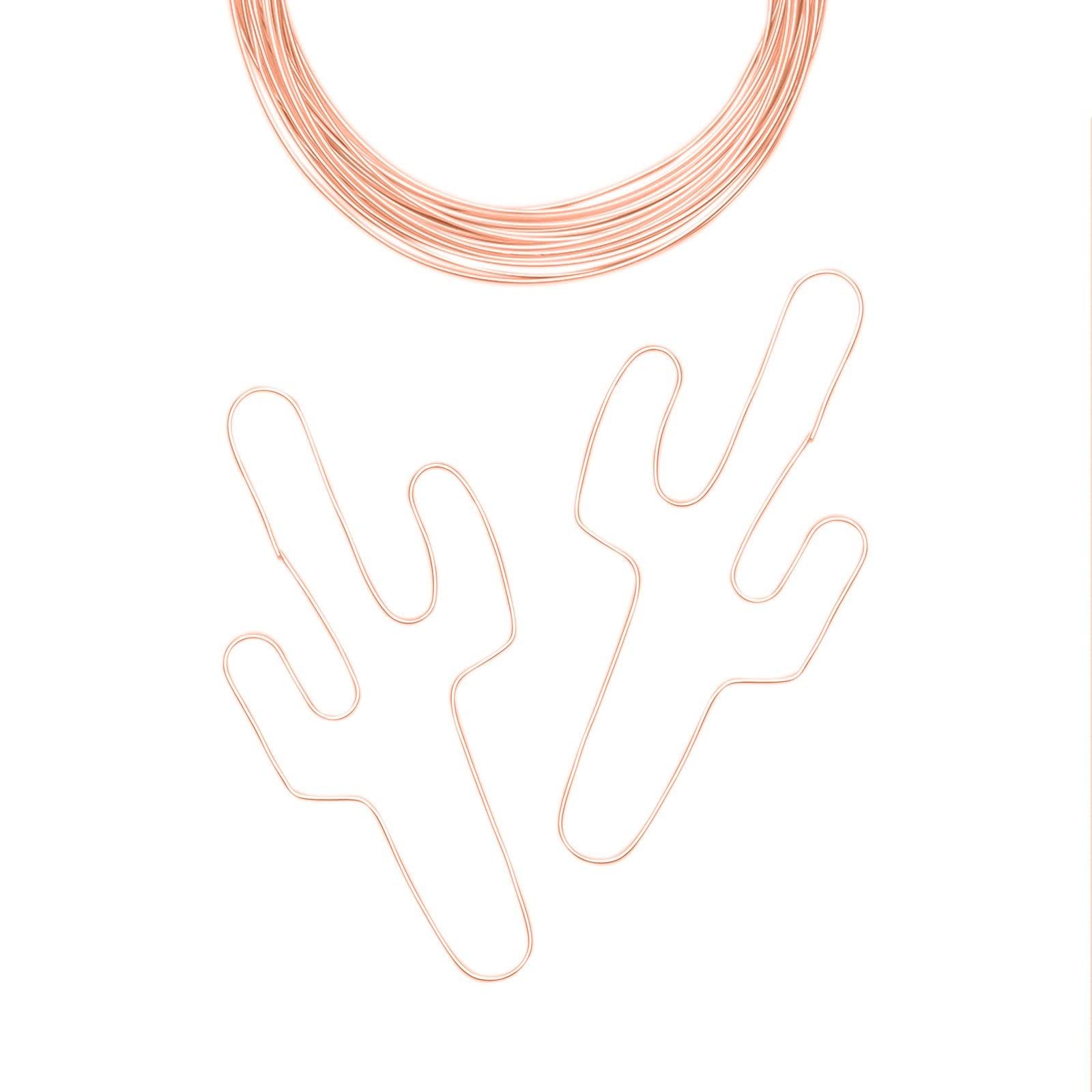 Filo Di Alluminio Anodizzato Flessibile Calibro 10 (2,5 Mm) – Bobina Da 10 M Colore Arancione, Per Gioielli, Bonsai E Modellismo Fai Da Te