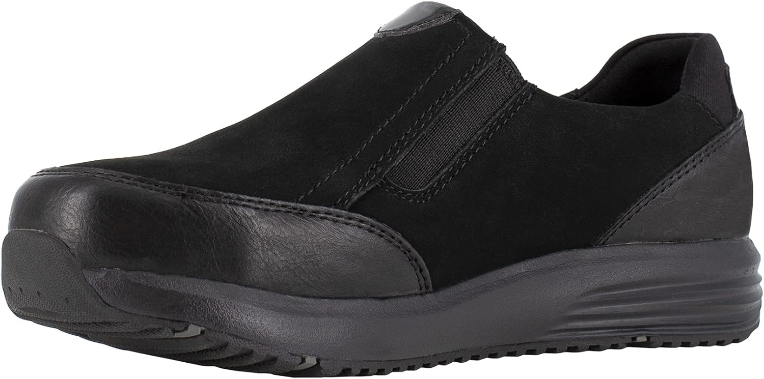 Rockport Women's Nubuck Work Shoes, Steel Toe