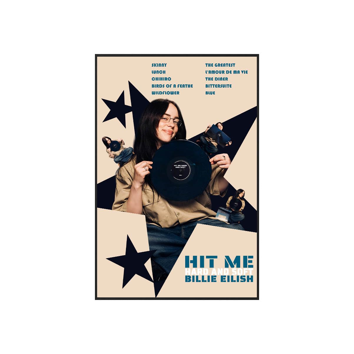 Billie Eilish ポスター 布 Billie Eilish 布 ポスター 2025 ビリーアイリッシュ グッズ