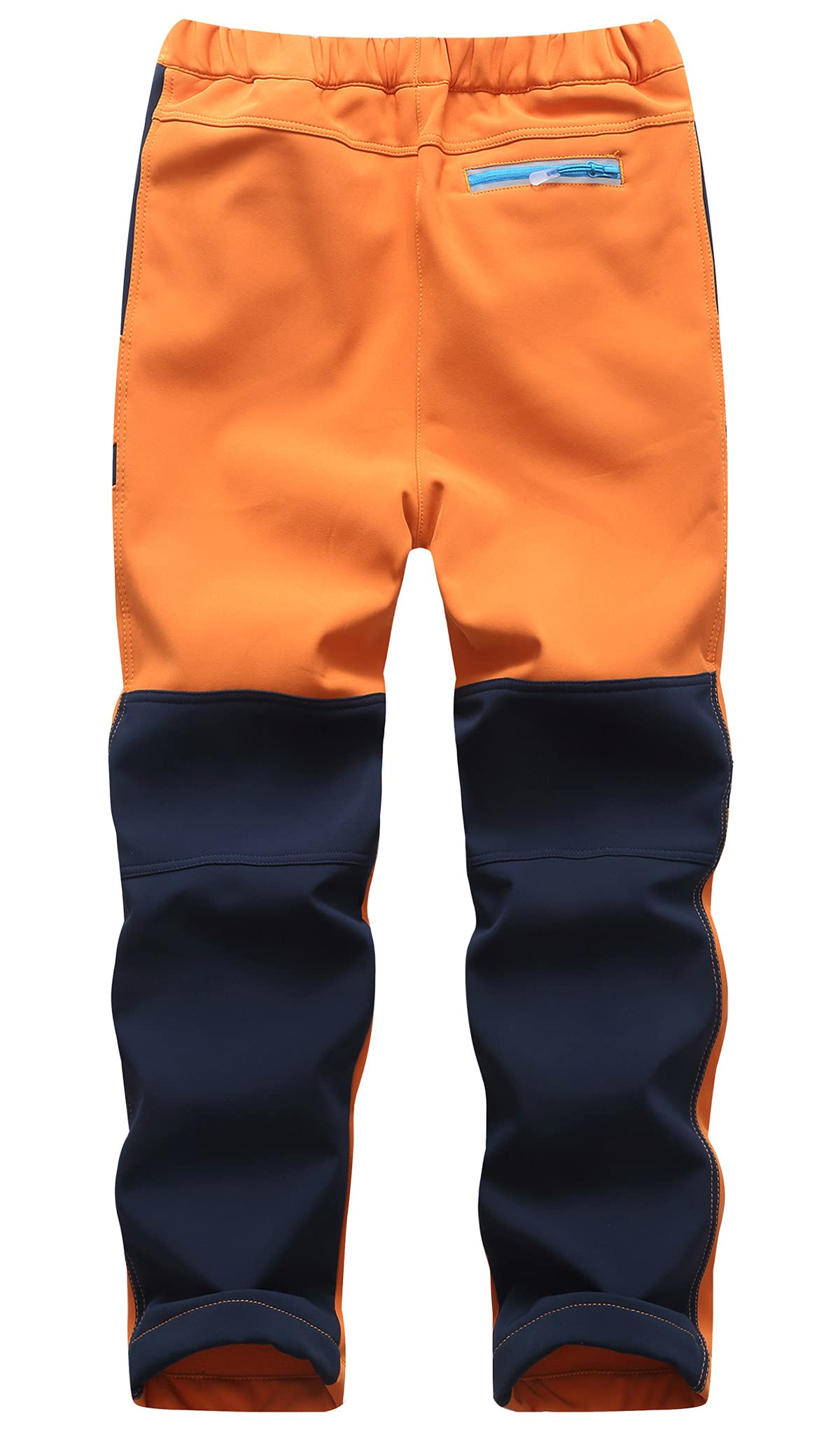 Pantalon softshell pour enfant garçon fille avec doublure en polaire Pantalon de sport respirant chaud Pantalon de pluie Pantalon de trekking Pantalon de ski