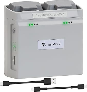 Two Way Charging Hub USB Battery Charger for DJI Mini2 MINI 2SE Mini 4K Battery Charging Hub Station Charger Pack 1