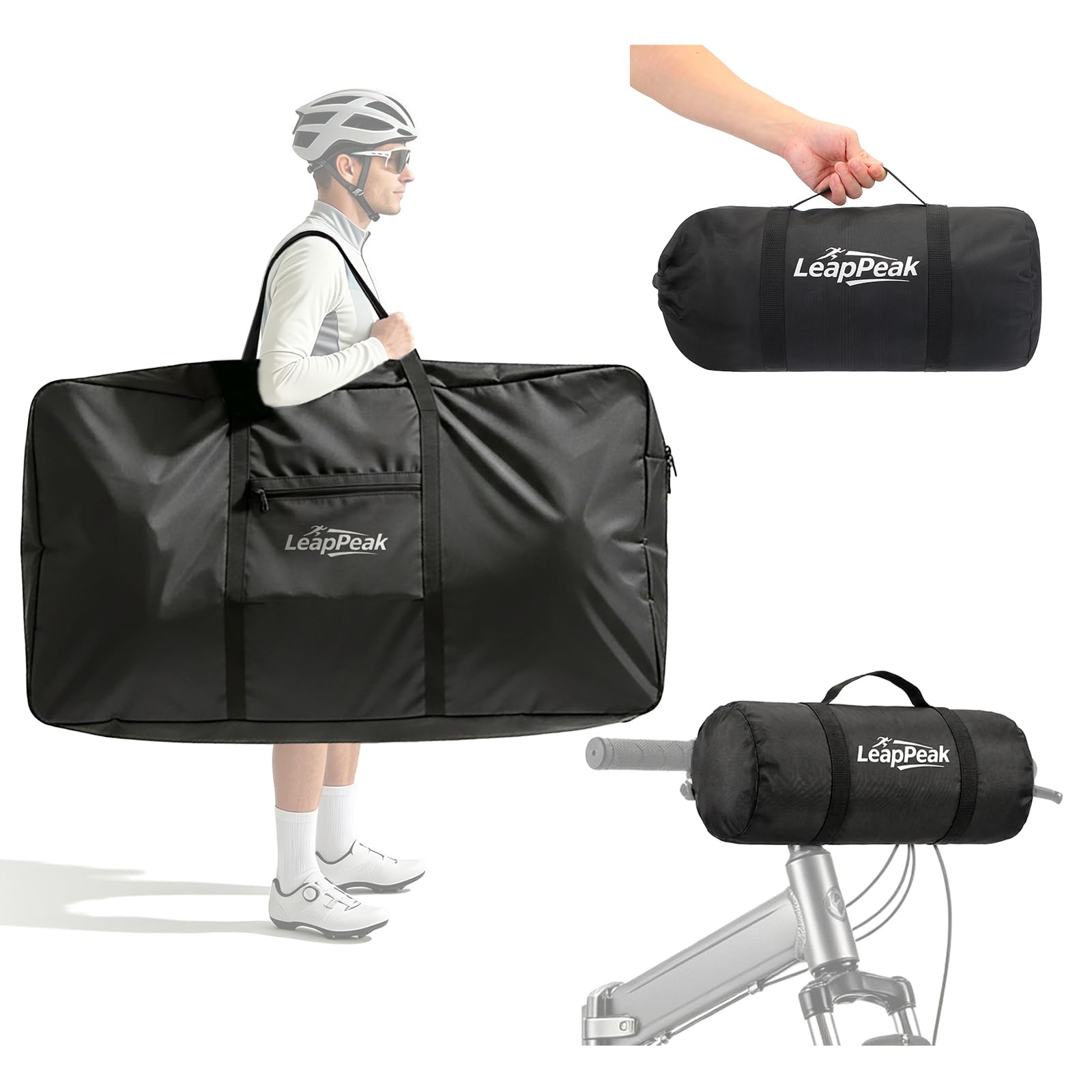 Fahrrad Transporttasche 29 Zoll Wasserdicht Fahrradtasche Klapprad Tasche 1680D Tragetasche für Fahrrad Reisetaschen für Transport, Flugreisen, Radfahren im Freien