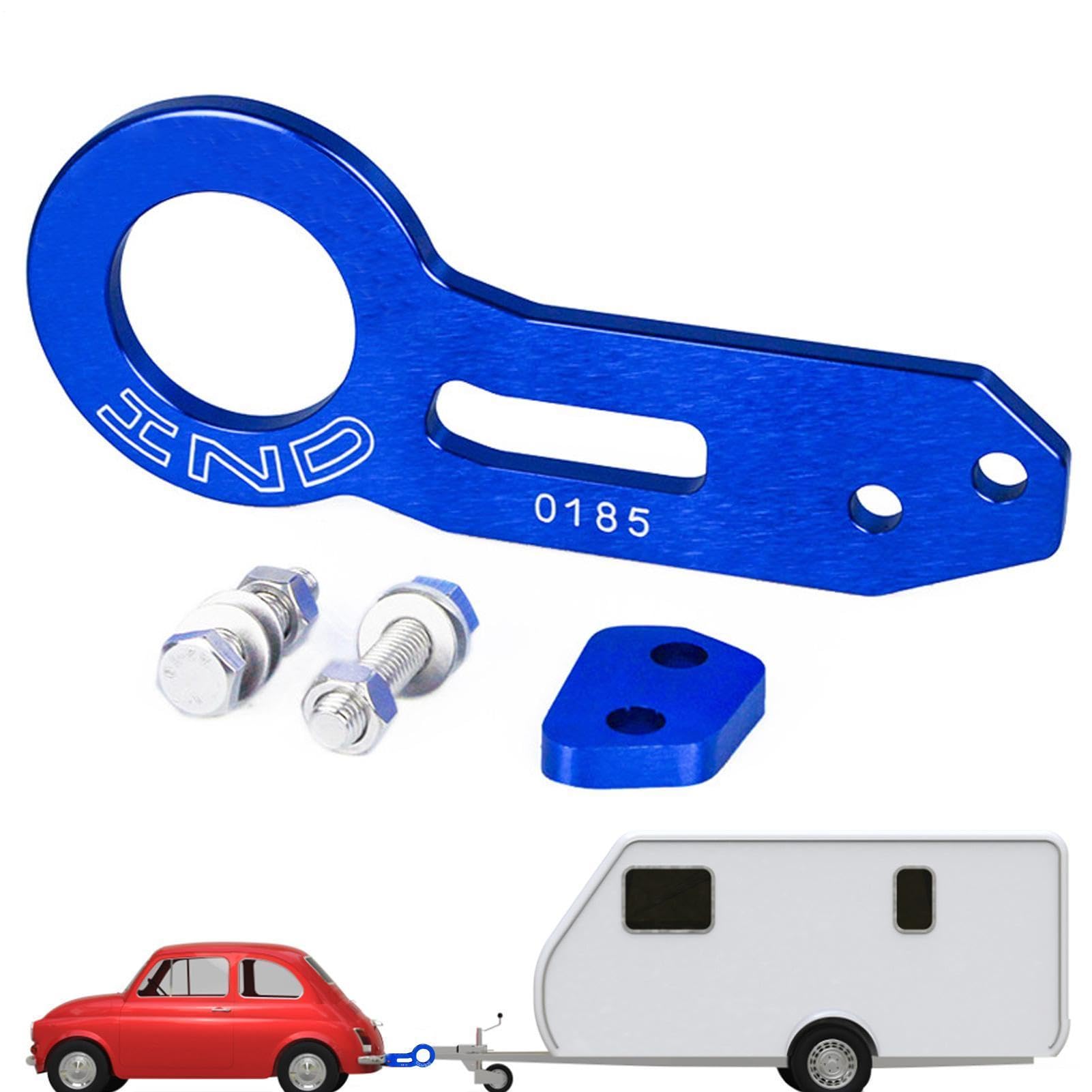Ensemble d'anneaux de remorque pare-chocs en aluminium robuste - 8
