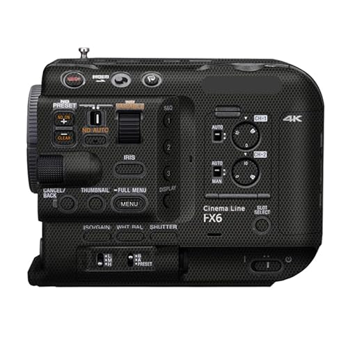 �ɓK������ Sony FX6�p�J�����J�o�[�X�L���X�e�b�J�[�J�����v���e�N�^�[�t�B�����X�L�����h�~�ی쑕��FX 6(�}�g���b�N�X�u���b�N)