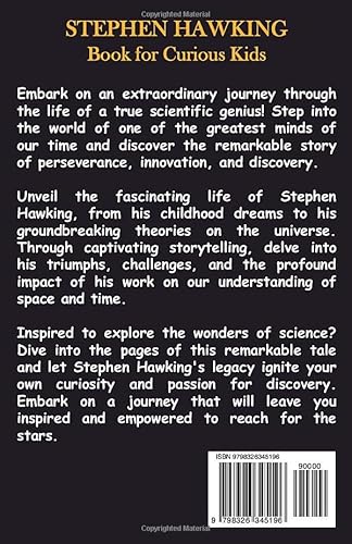 Stephen Hawking Book for Curious Kids: Exploring the Fascinating Story of the Genius Who Overcame Ad