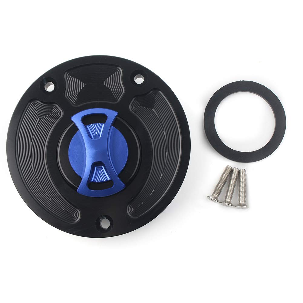 Billet Aluminum Gas Cap Gold Fuel Gas Cap Replacement For Kawasaki