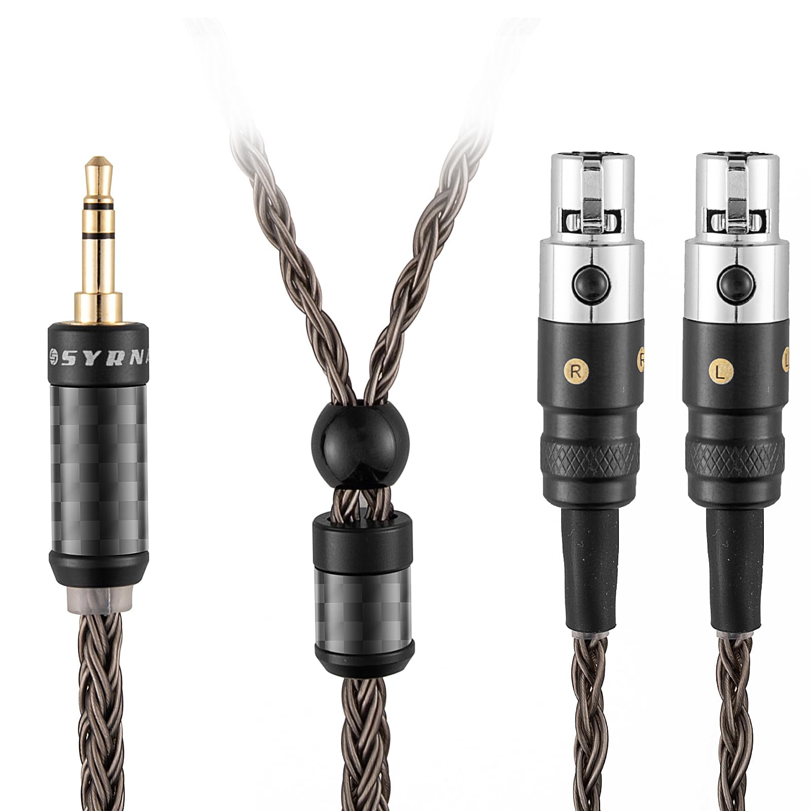 SYRNARN 3.5mm (1/8'') TRS Headphone Cable Compatible with AUDEZE LCX-X LCD-XC LCD2 LCD3 LCD4 for MEZE Empyrean, MEZE Elite, MEZE Empyrean 16 Core