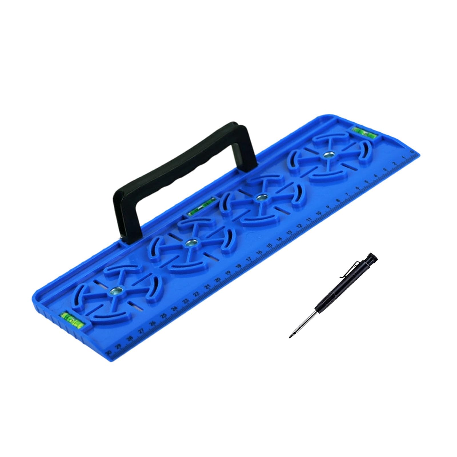 Pxzh Blue Outlet Mounting Guide With Secure Handle And Exact Positioning Feature Wall Plate Marker Template