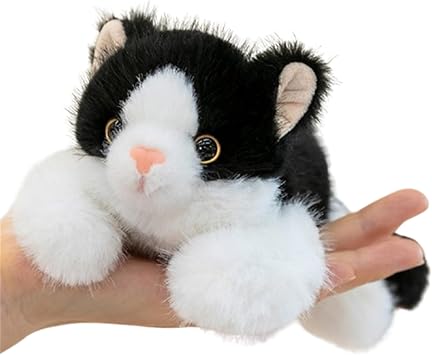 Cute Cat Plush Toy,7.8 Inch Cat Stuffed Animals Plushie,Small Plushies Toy Pillow Soft Plush Cat Stuffed Toys Doll for Kids Girls Boys Birthday Gift