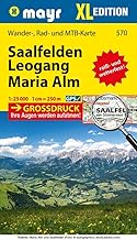 Mayr Wanderkarte Saalfelden - Leogang - Maria Alm XL 1:25.000