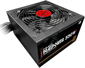 Fonte Kalkan Maxpower 550W ATX 80 Plus Bronze Cabos Flat Preto MP-0650W-B
