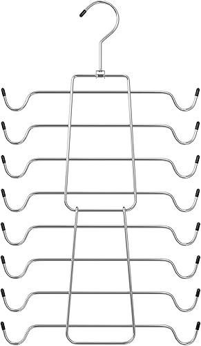 Organizador de brasier, colgador de camiseta sin mangas para armario, gancho giratorio plegable, diseño PODATOL que ahorra espacio, soporte de