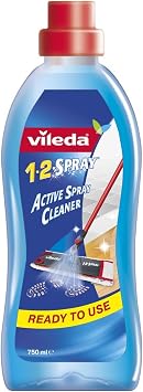 Vileda Floor Cleaning Liquid for 1-2 Spray Mop, 750 ml