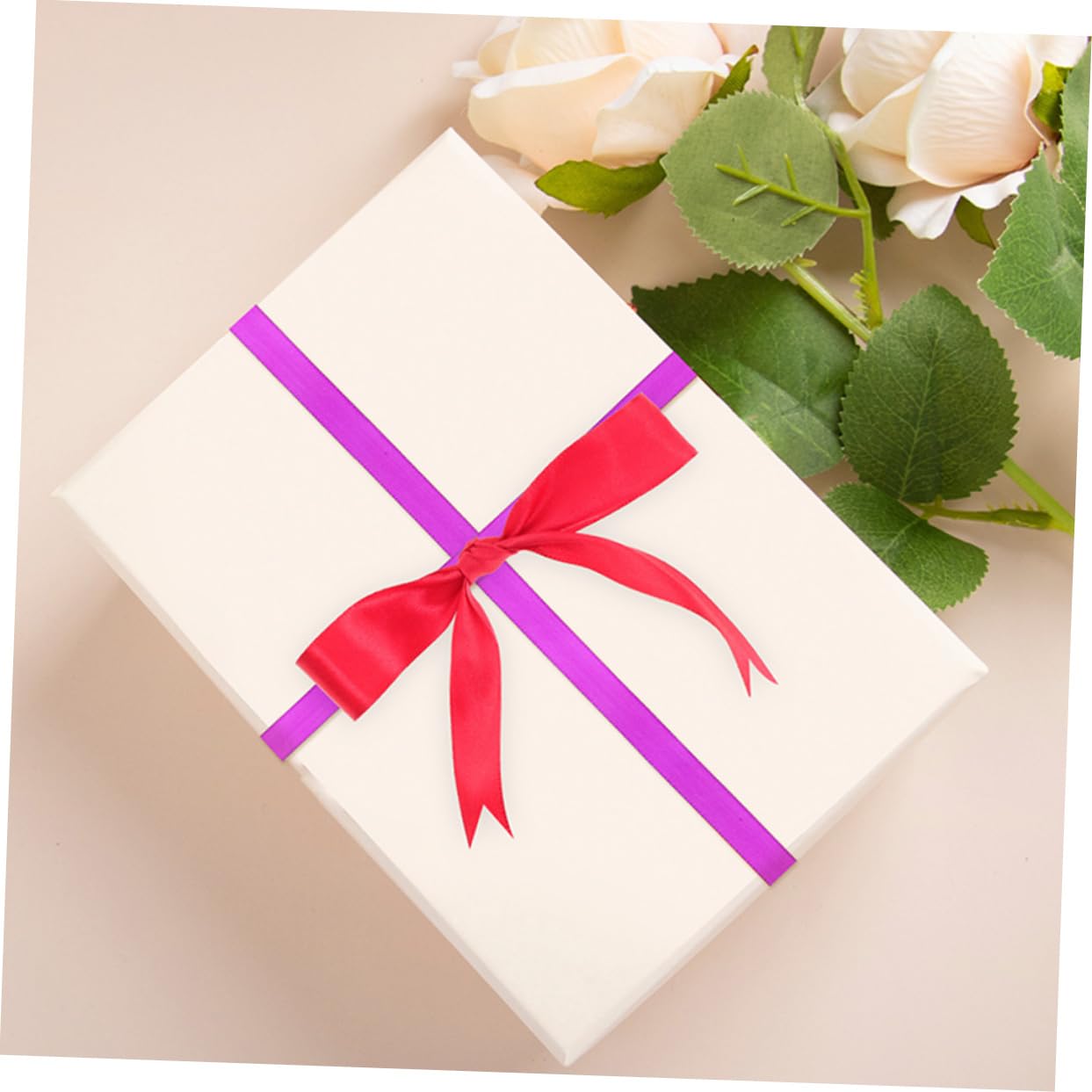 12 Rollen Bastel-geschenkband Geschenkverpackungsbänder Für Kuchenkarton Blumenverpackung Diy-anwendungen Aus Polyester Vielseitig Einsetzbar
