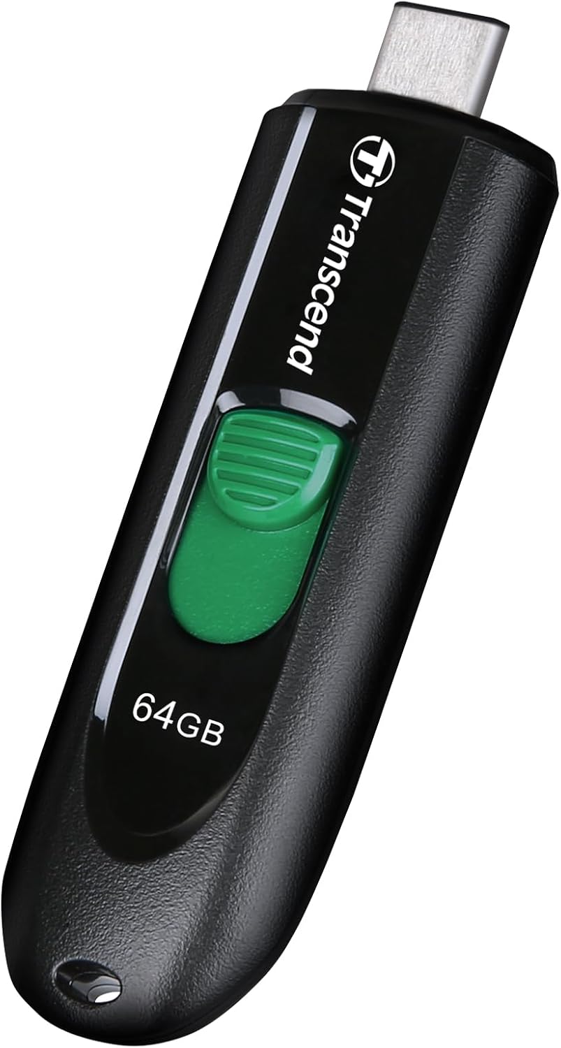 Transcend JetFlash 790C USB 3.2 Gen 1 Type-C da 64 GB, colore nero - TS64GJF790C