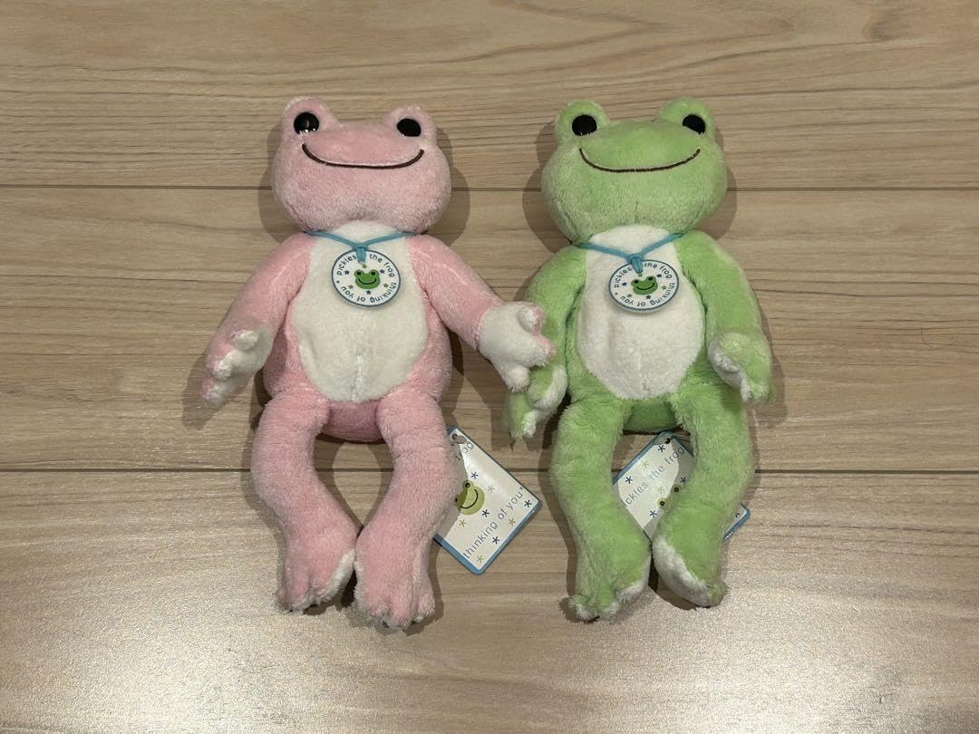 が*ー様 【かえるのピクルス】ぬいぐるみ ビーンドール かえるのピクルス ビーンドール 3色セット | 祝電・弔電・国際