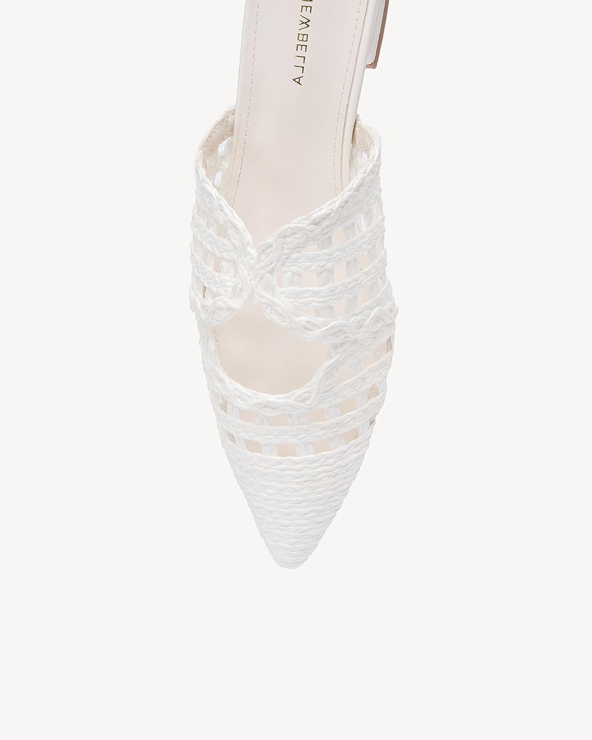 NEWBELLA Women's Low Heel Mules - Pointed Toe Slip On Commuter Shoes, Comfortable Casual Sandals for Work & Everyday Wear - Image 5