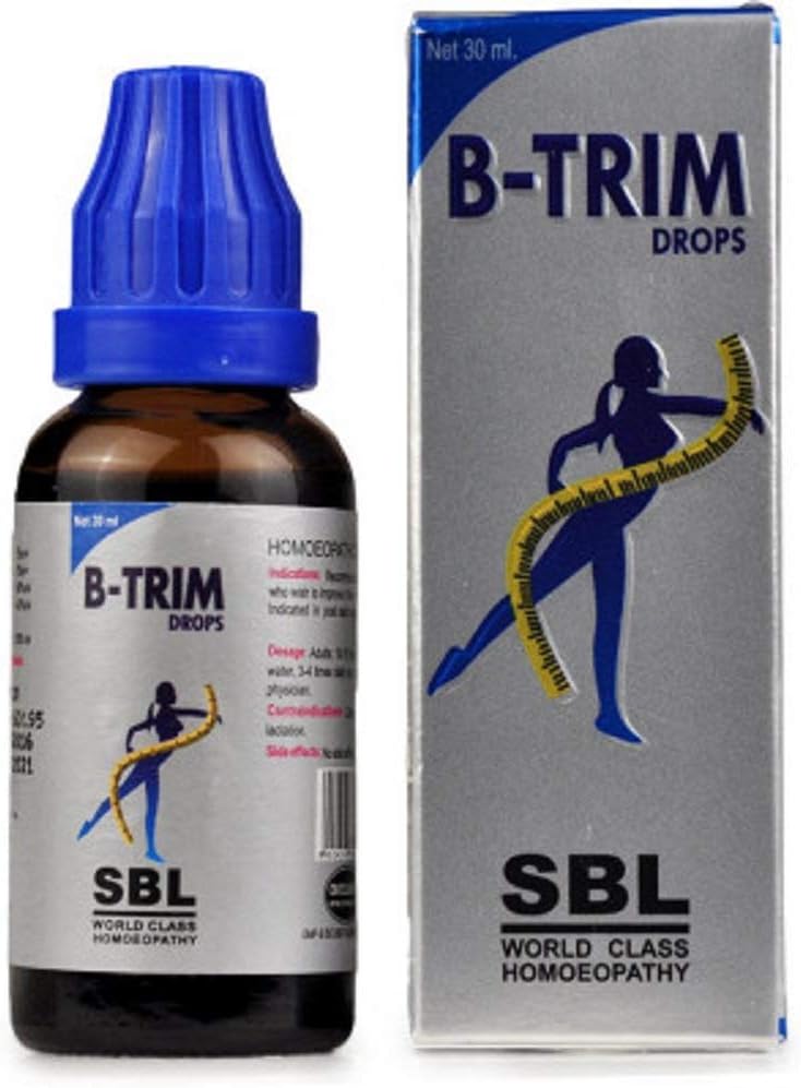 world class homoeopathy B-Trim Drops | Improvement In Metabolism | 30Ml | Pack Of 2 |