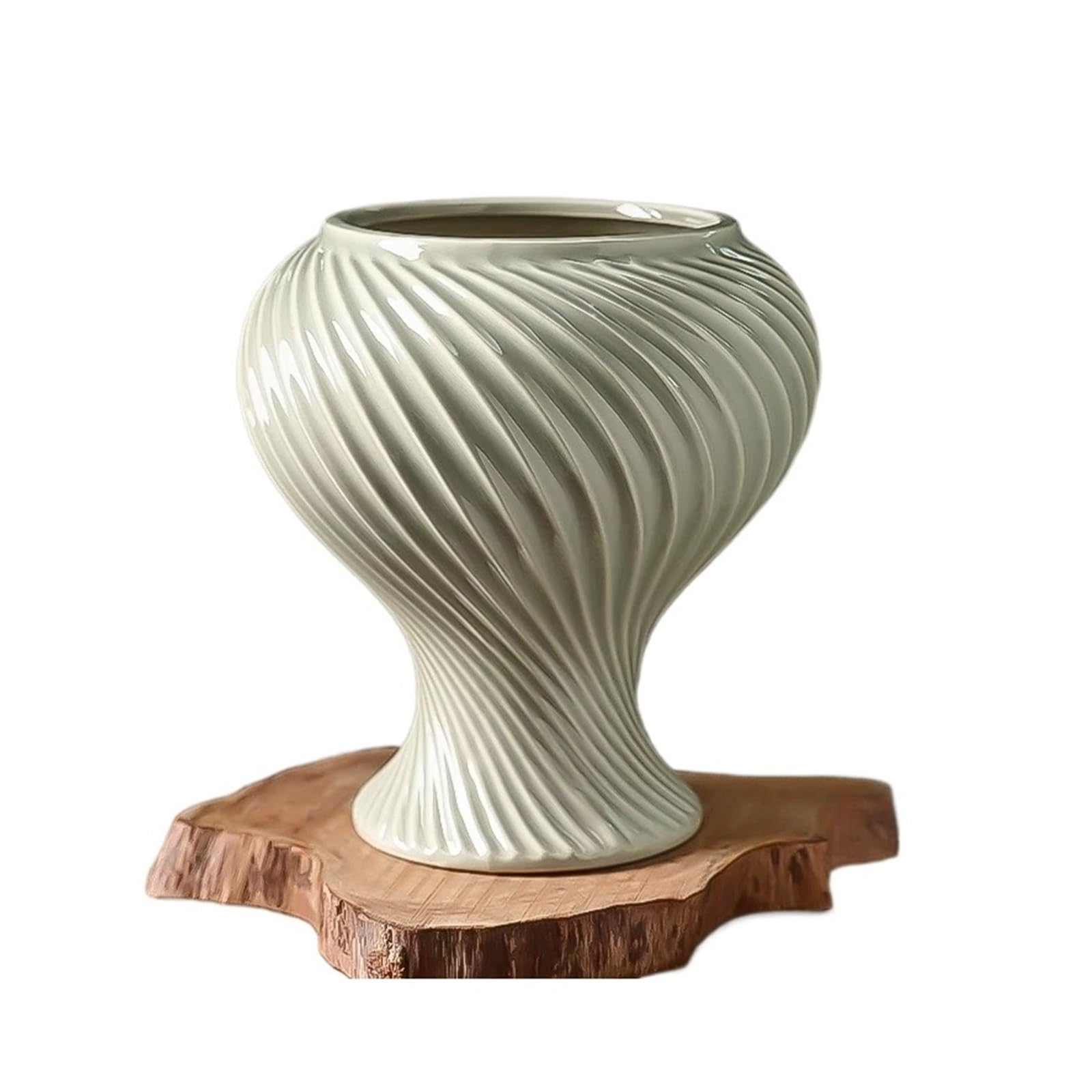 XXAD553TY Planter A Minimalist, Creative And Elegant Ceramic Plant Pot; A Stylish Home Vase(Gris)