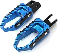 Vista 18 de MC MOTOPARTS Clavijas de pie delanteras de turismo ajustables CNC de 0.984 in compatibles con DL 650 V-Strom 2004-2016