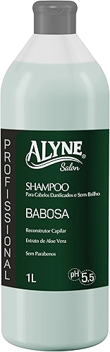 Alyne, Shampoo para cabelos, Babosa, 1 Litro, Verde