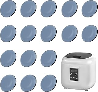 16pcs Kitchen Appliance Sliders, Self Adhesive Kitchen Appliance Sliders Furniture Sliders for Appliances Most Countertop Coffee Makers Air Fryers Pressure Cookers Deep Fryers(20mm)