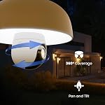 Lorex 2K Wi-Fi Smart Lightbulb Camera | E26/E27 Socket | Pan-Tilt View, Colour Night Vision, Person & Vehicle Detection | 2-Way Talk | Alexa/Google | Cloud & Local Storage | Proudly Canadian
